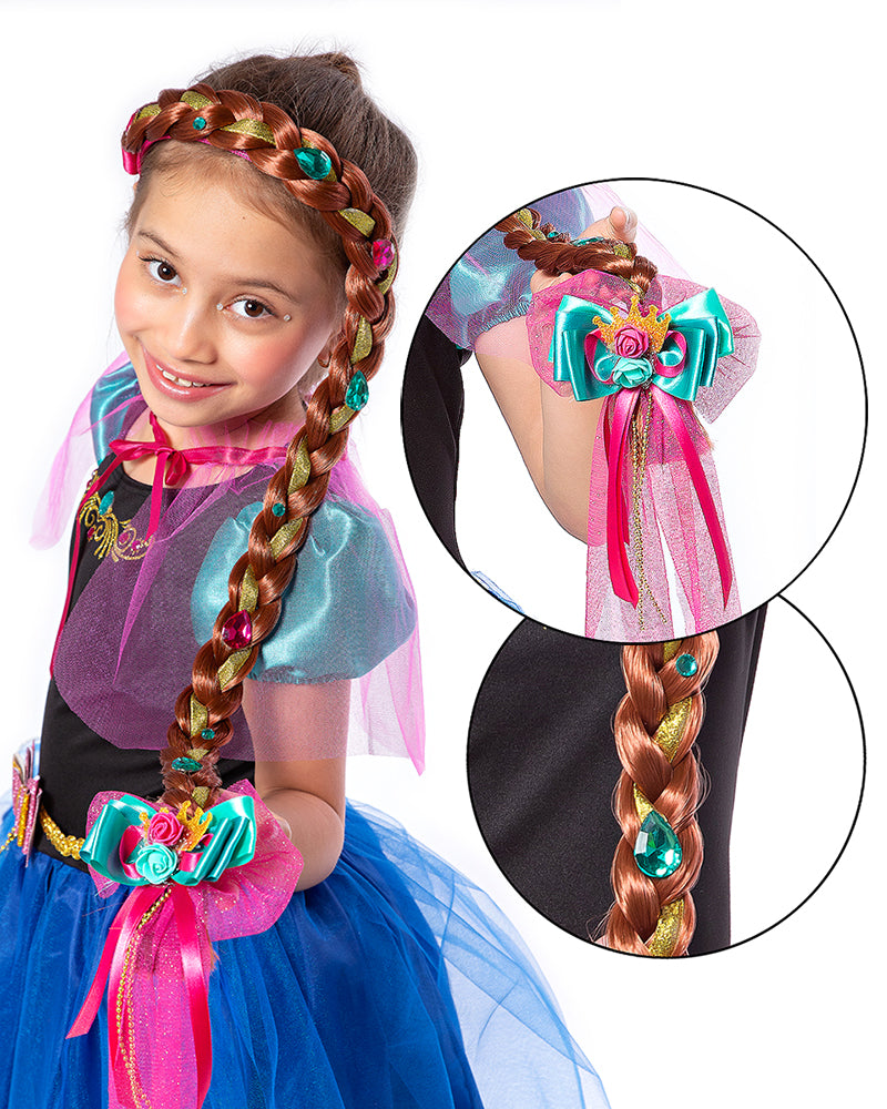 Tiara Trança Princesa Zoe Infantil