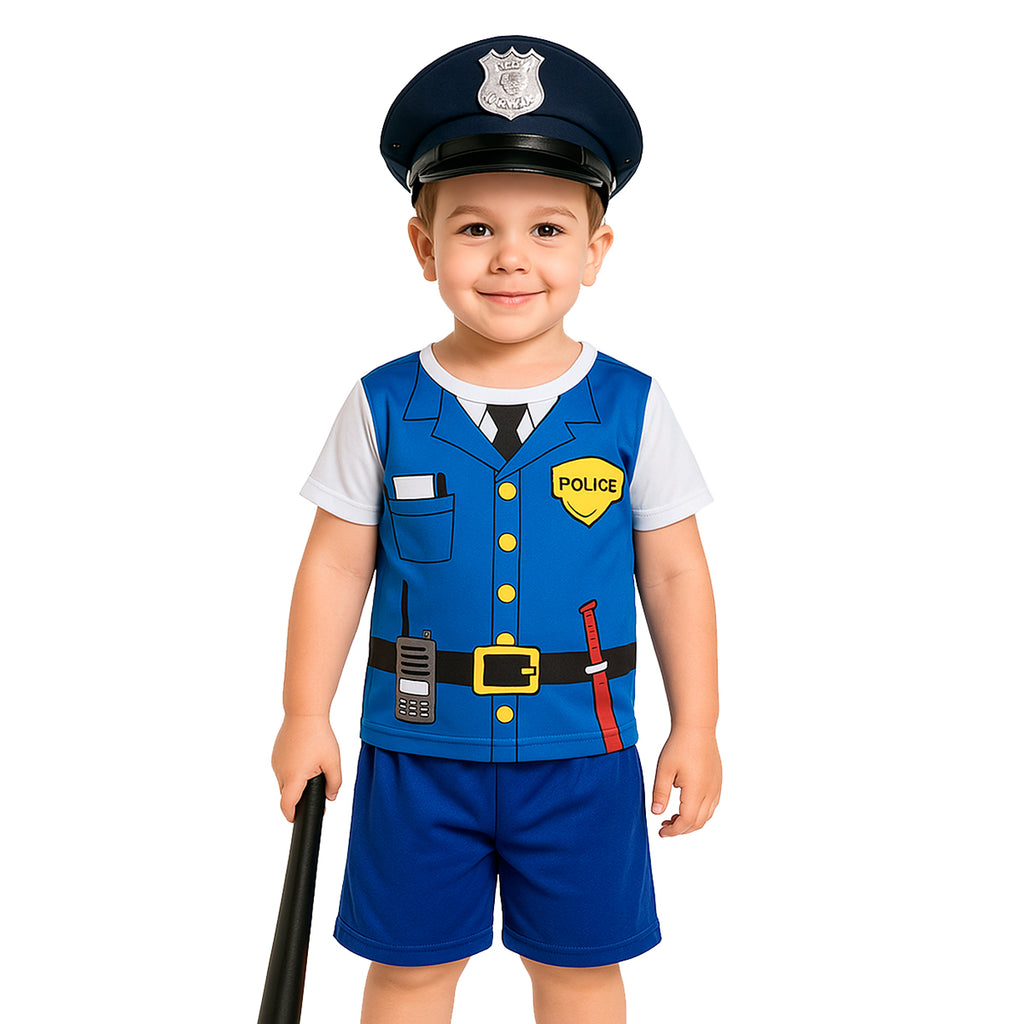 Fantasia Policial Infantil Profissão Police