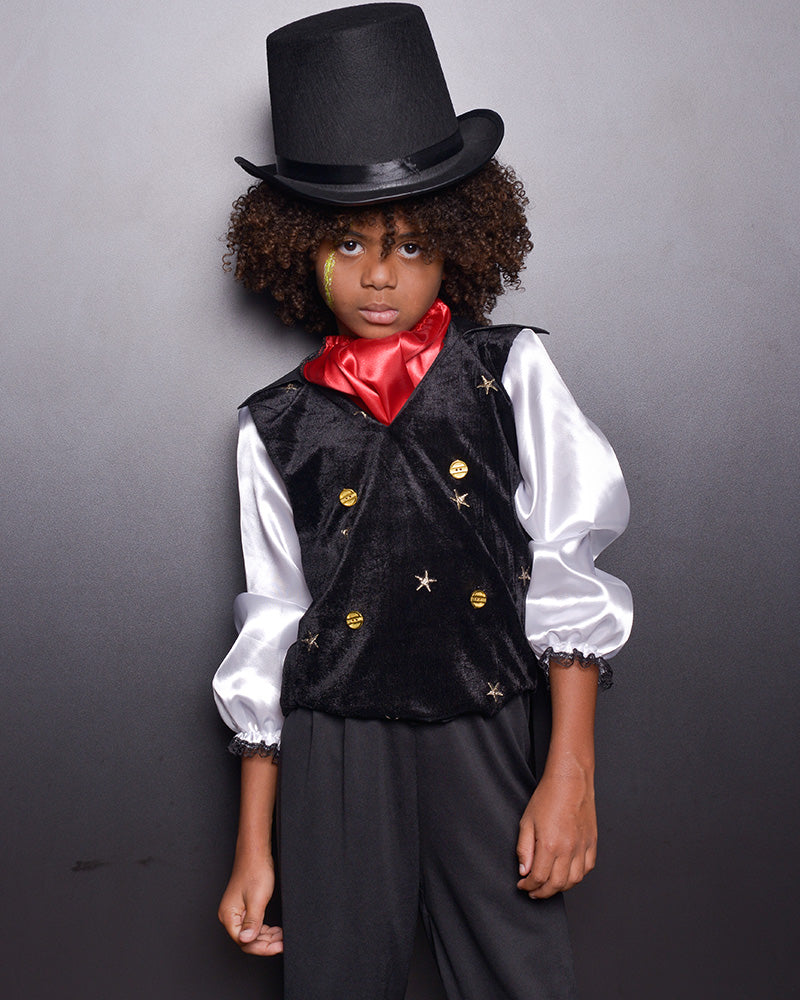 Fantasia Drácula Kenny Infantil Masculino