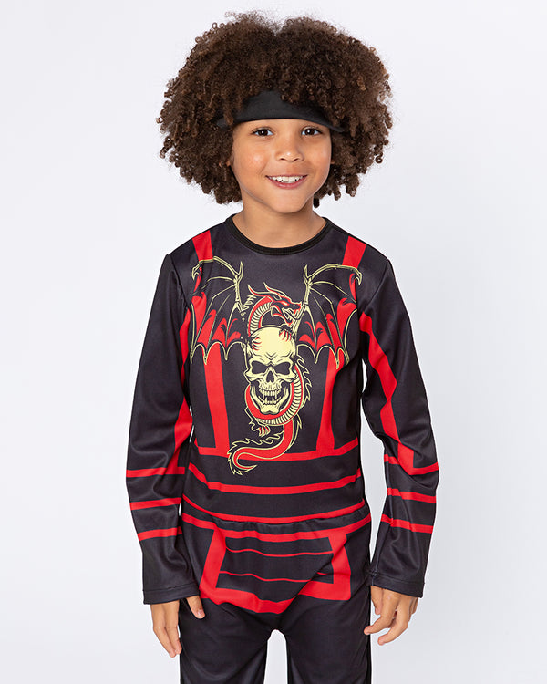 Fantasia Infantil Samurai Ninja