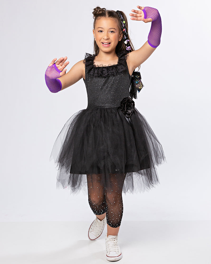 Fantasia Infantil Bruxinha Caroline Glamour + Brinde