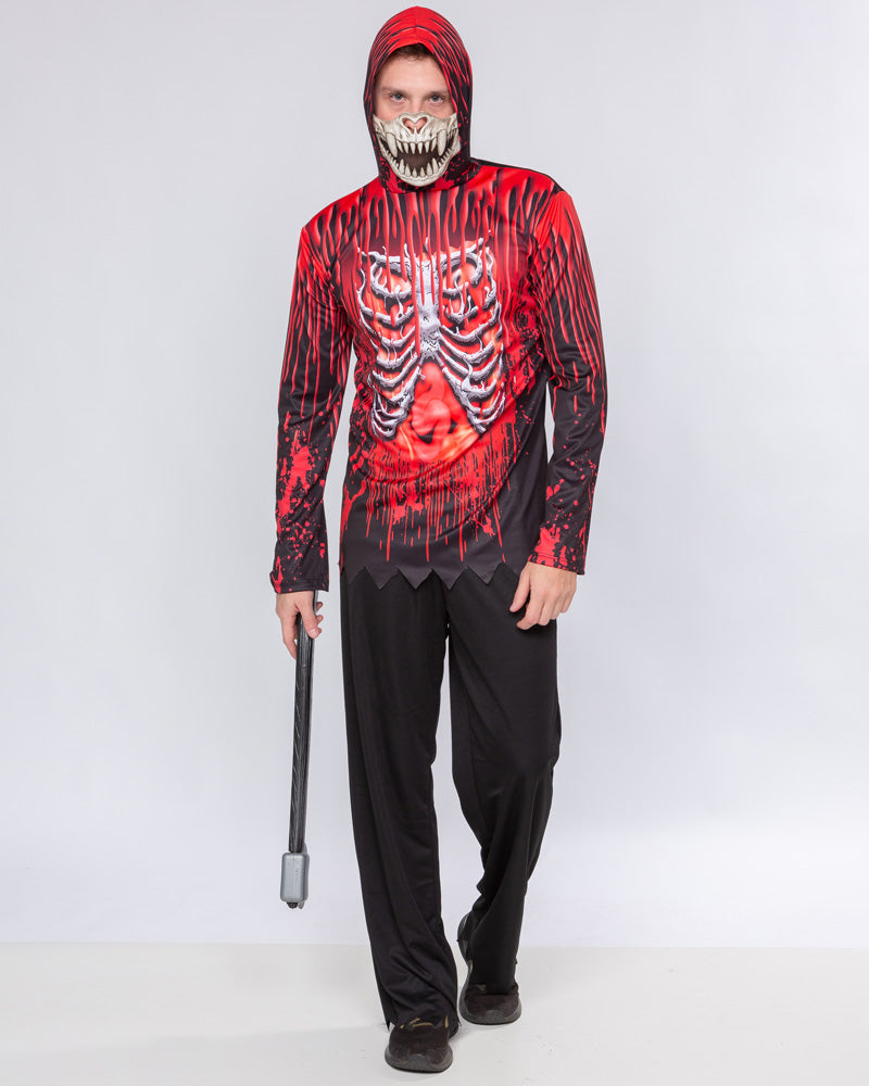 Fantasia Conjunto Blood Adulto Masculino