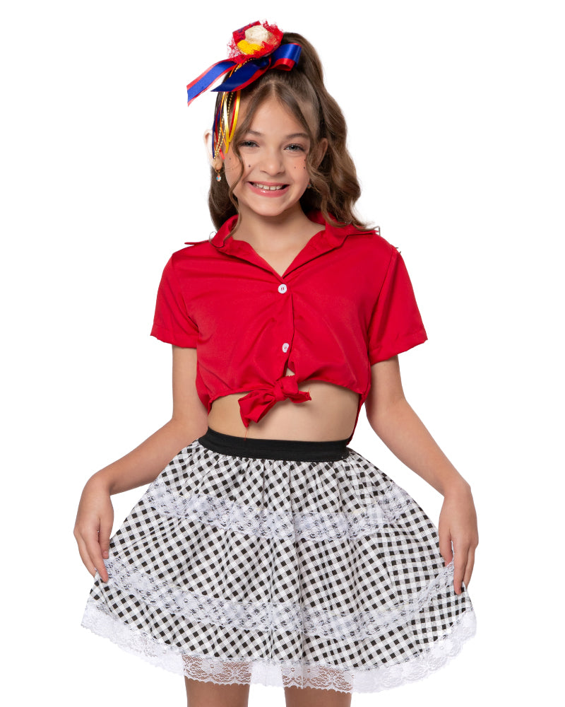 Camisa Lisa Manga Curta