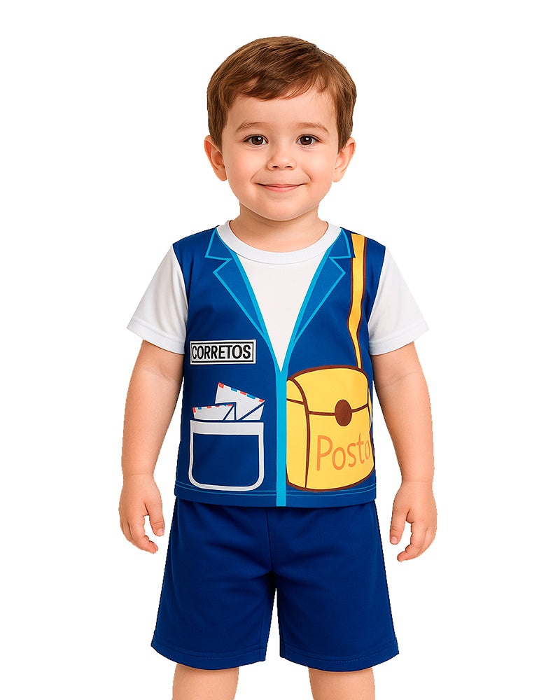 Fantasia Infantil Carteiro