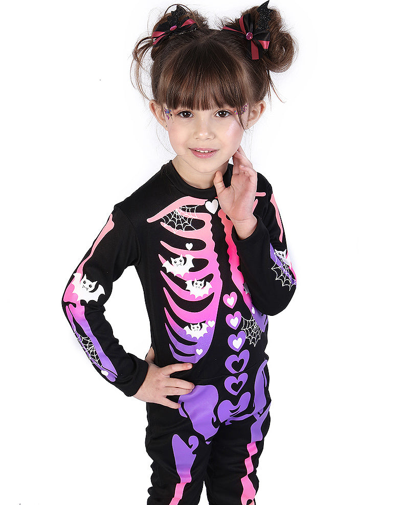 Fantasia Infantil Esqueleta Tukka