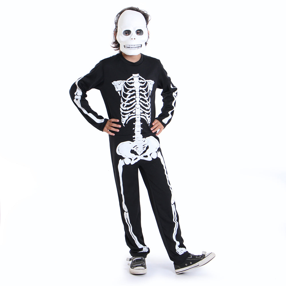 Fantasia Infantil Esqueleto Luk Longo