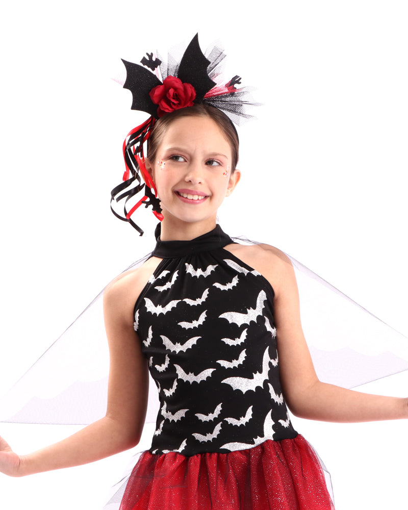 Fantasia Infantil Vestido Vampira Virna Elegante