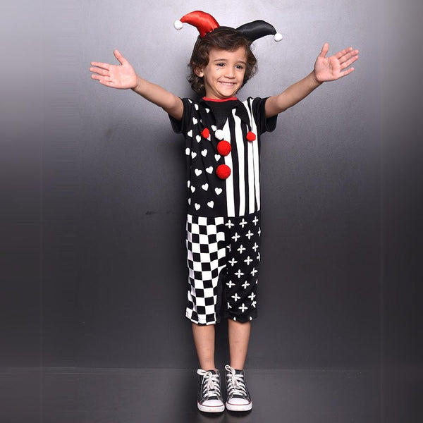 Fantasia Infantil Palhaço Pierrot Claude