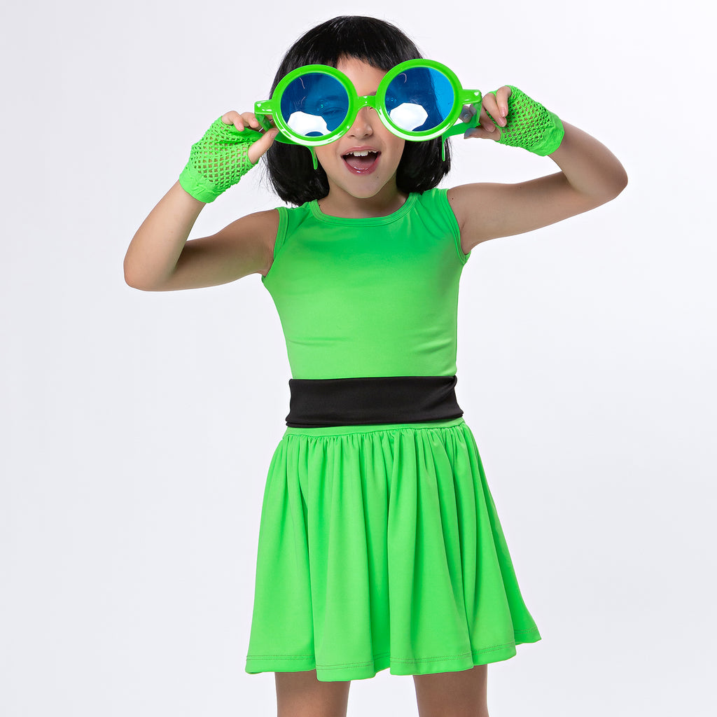 Fantasia Meninas Super poderosas Heroínas com Óculos