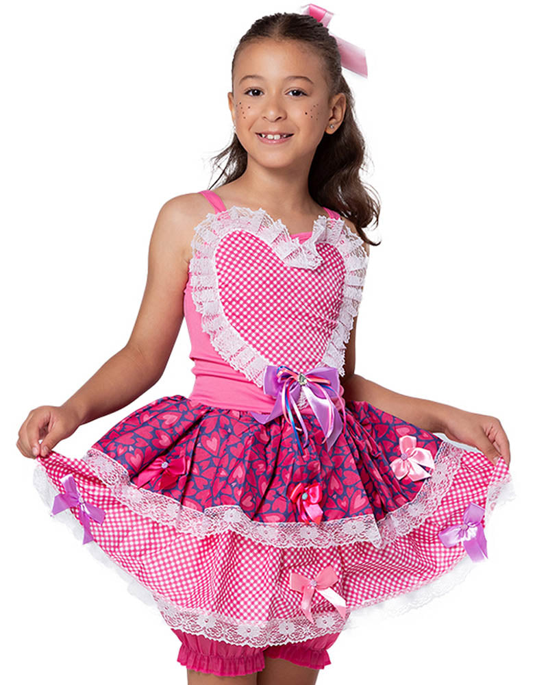 Vestido Junina Safira