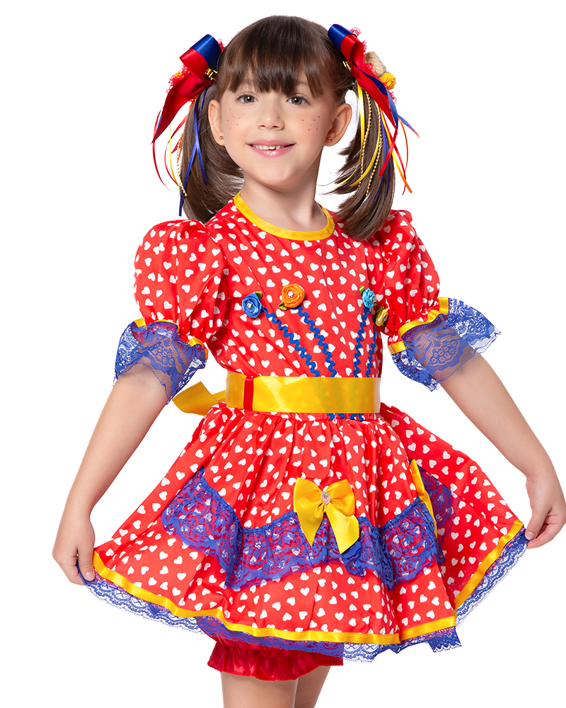 Vestido Junina Cajuzinho