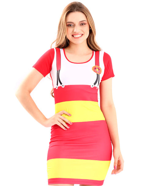 FANTASIA BOMBEIRA BURNY ADULTO - C9302