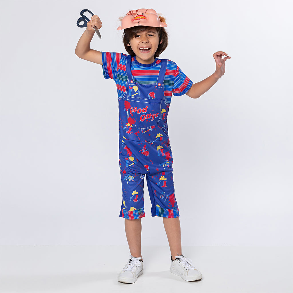 Fantasia Chucky Boneco Assassino Infantil Luxo Halloween