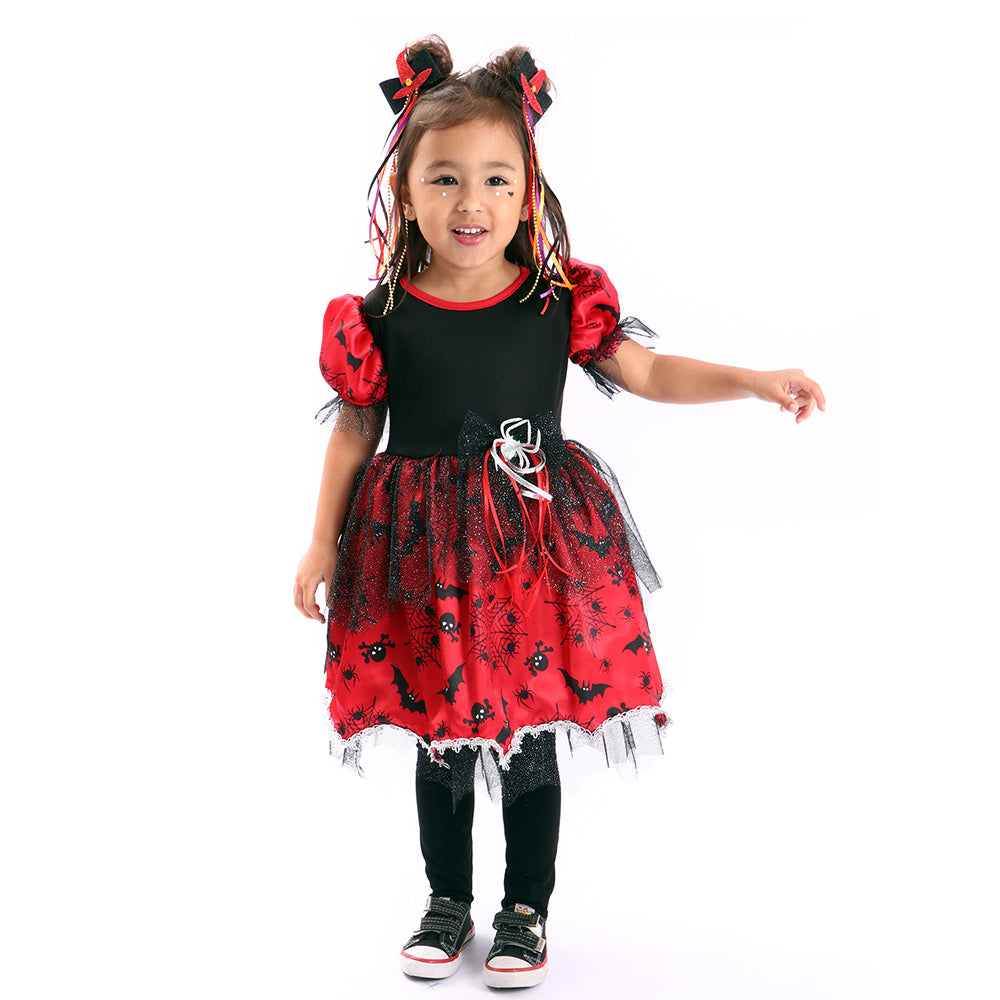 Fantasia Infantil Vestido Morcega Yummi