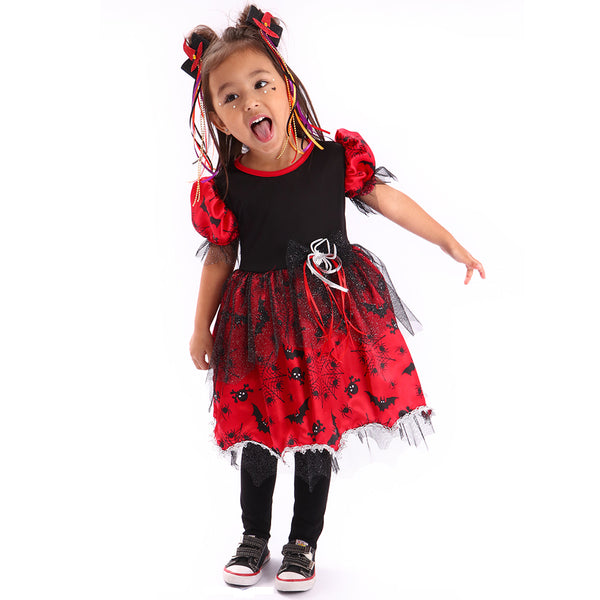 Fantasia Infantil Vestido Morcega Yummi