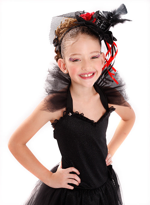 Fantasia Infantil Vestido de Viúva Negra Liddy